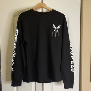 Black Long sleeve street wear fashion